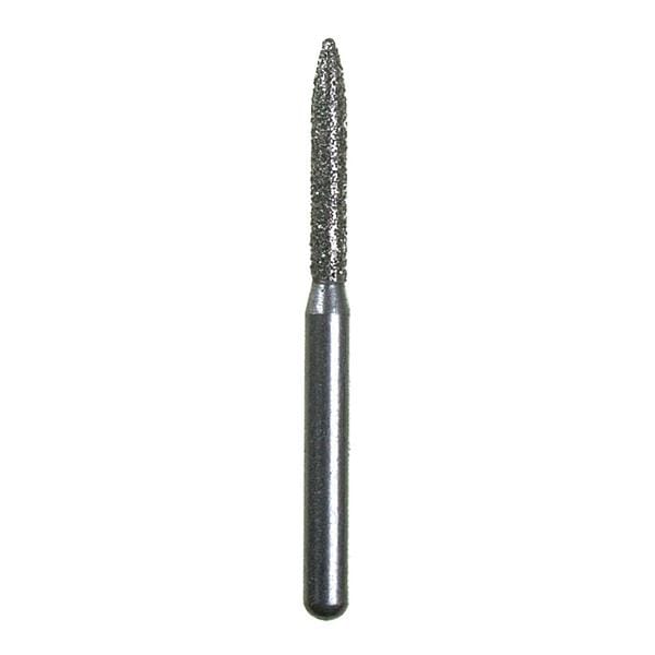 Spring Diamond Bur Single Use Friction Grip 260.8F Fine 25/Pk