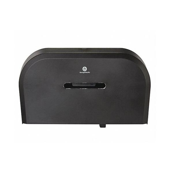 Toilet Paper Dispenser Black Ea