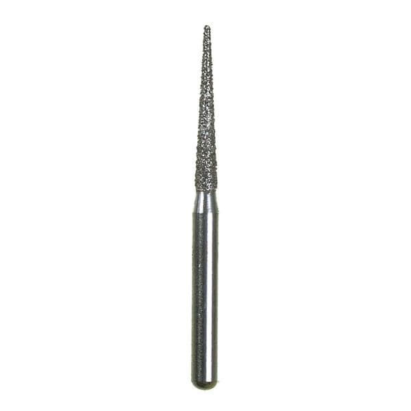 Spring Diamond Bur Single Use Friction Grip 1314.10F Fine 25/Pk