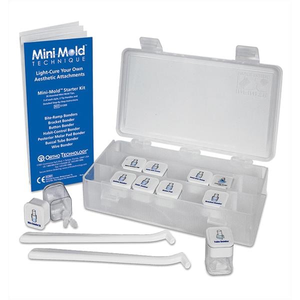 Dental Mold Kit, Posterior Teeth Aesthetic Printing Cure Tools Instruments