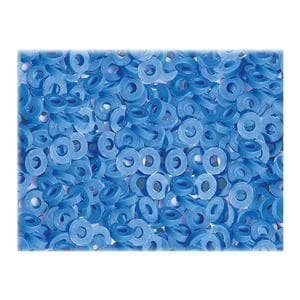 Elast-O-Loop Radiopaque Separators Plastic Blue Latex-Free 1000/Pk