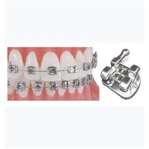 Pinnacle MBT Bracket 0.022 in Upper Right Central For Maxillary Arch 10/Pk