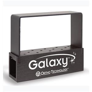 Galaxy Bur Block Top Swivel Anodized Aluminum 14 Hole Black Ea
