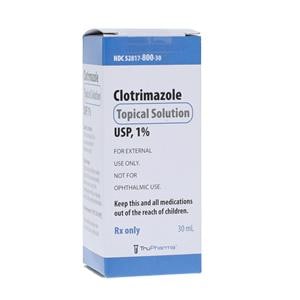 Clotrimazole Topical Solution 0.01 Bottle 30mL/Bt