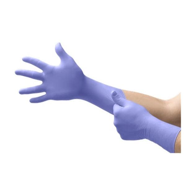 Supreno EC Nitrile Exam Gloves 2X-Large Extended Violet Blue Non-Sterile, 10 BX/CA