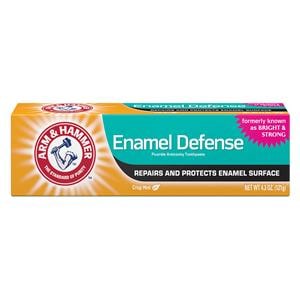 Arm & Hammer Enamel Defense Whitening Toothpaste 2-5 Yrs 4.3 oz Crisp Mnt 12/Ca