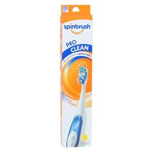 Arm & Hammer Spinbrush ProClean Battery Power Toothbrush Soft Ea