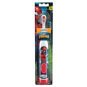 Arm & Hammer Spinbrush Battery Power Toothbrush Soft Spiderman Asst Col Ea