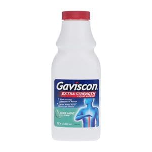 Gaviscon Liquid Antacid Extra Strength Mint 12oz/Bt, 12 BT/CA