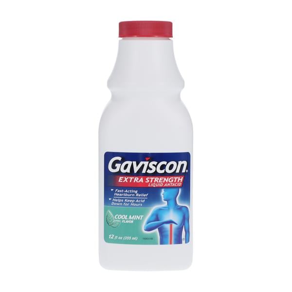 Gaviscon Liquid Antacid Extra Strength Mint 12oz/Bt, 12 BT/CA