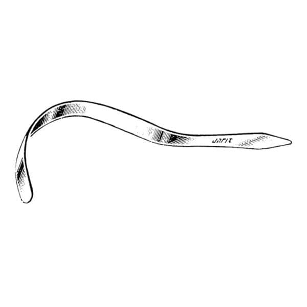 Deaver Retractor 1-1/2x12" Stainless Steel Non-Sterile Reusable Ea