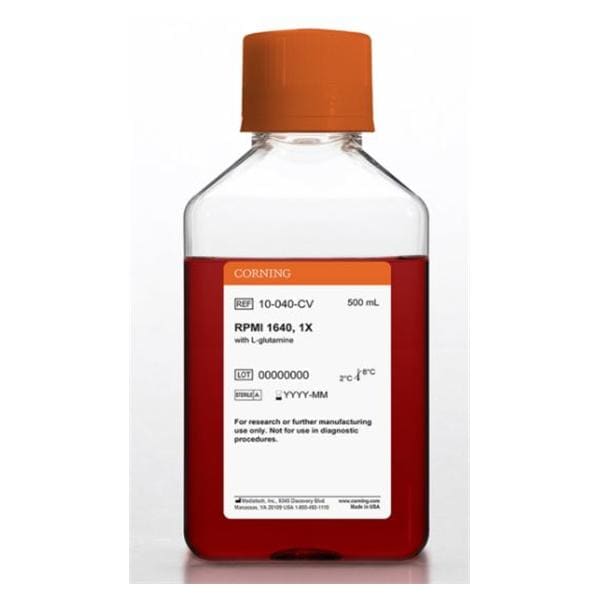 Cell Culture Media RPMI 1640 500mL 6/Ca