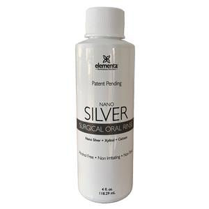 Elementa Nano Silver Post Surgical Unflavored Mouth Rinse 4 oz Bottle 16/Pk