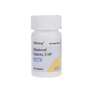 Albuterol Sulfate Tablets 2mg Bottle 100/Bt