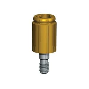 infinity Tricam Locator Abutment Wide Platform Titanium 5.0mm 4 mm Ea