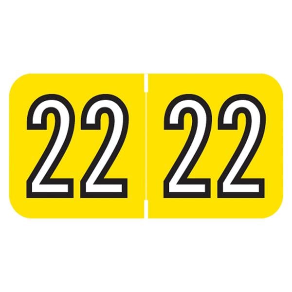 Sycom 2022 ET Label Yellow 500/Rl