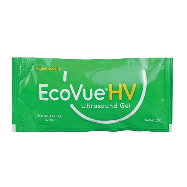 EcoVueHV Ultrasound Gel Ea, 100 EA/BX