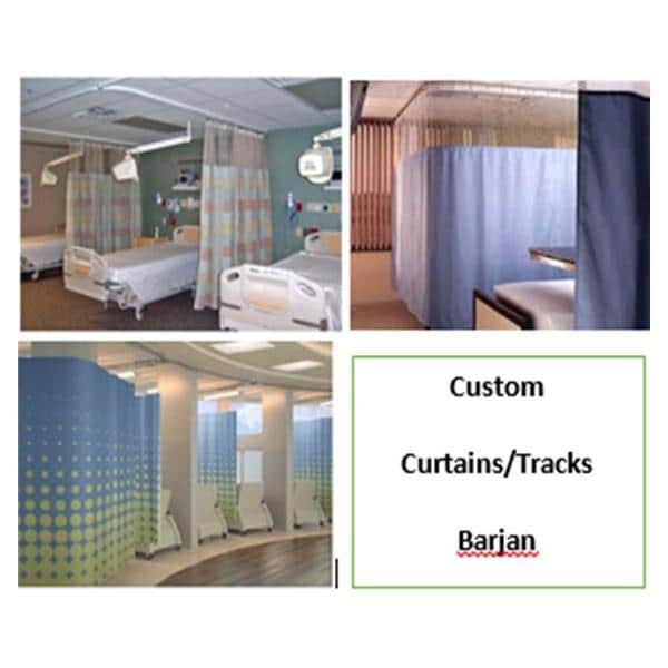 Privacy Curtain/Track Custom Ea