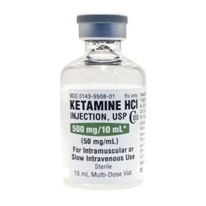 Ketamine HCl Injection 50mg/mL MDV 10mL 10/Bx