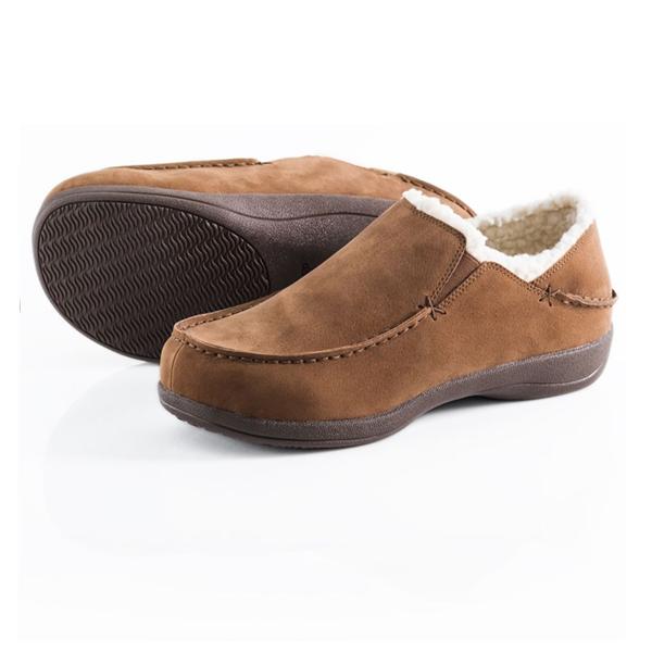 PowerStep Fusion Slippers Brown Mens 1/Pr