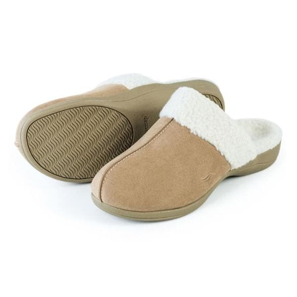 PowerStep Fusion Open Back Slippers Taupe Womens 1/Pr