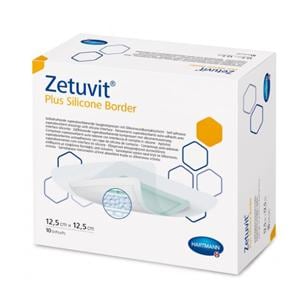 Zetuvit Plus Silicone Bordered Dressing 6x10" Rectangle