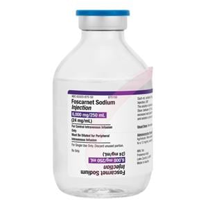 Foscarnet Sodium Injection 24mg/mL SDV 250mL 1/Pk