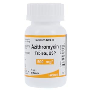 Azithromycin Tablets 500mg Bottle 30/Bt