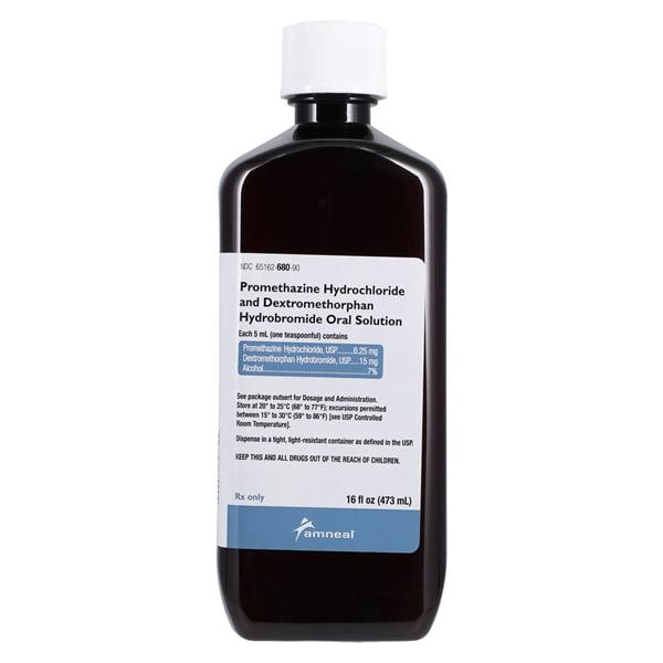 Promethazine HCl DM Oral Solution 6.25mg/15mg/5mL Berry Bottle 473mL/Bt