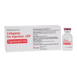 Cefepime Injection 2gm/vl Powder SDV 10/Bx