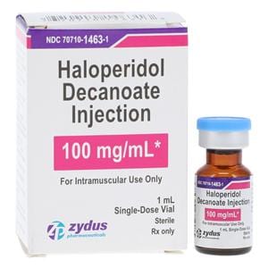 Haloperidol Decanoate Injection 100mg/mL SDV 1mL 1mL/Vl