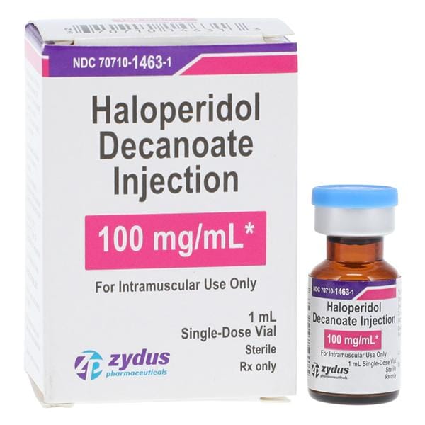 Haloperidol Decanoate Injection 100mg/mL SDV 1mL 1mL/Vl