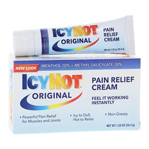 Icy Hot Pain Relief Cream 10/30% Maximum Strength 1.25oz Tube Ea, 24 EA/CA