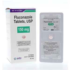 Fluconazole Tablets 150mg Unit Dose 12/Bx