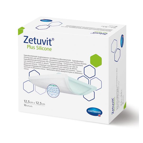 Zetuvit Plus Silicone Wound Dressing 5x5" Sterile