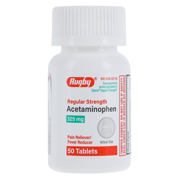 Acetaminophen Tablets 325mg Bottle 50/Bt