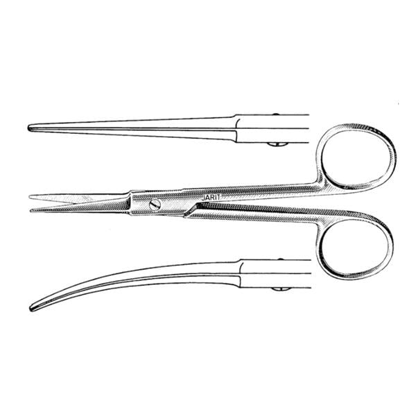 Bevel Scissor Straight 5-1/2" Stainless Steel Reusable Ea