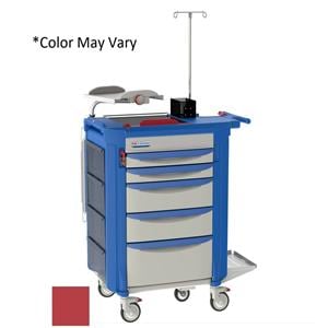 Lifeline Code Response Cart 38x22-5/8x45-1/2" (5) Drawer