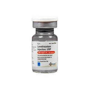 Levetiracetam Injection 100mg/mL SDV 5mL 10/Bx