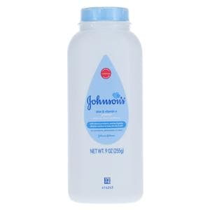 Johnson's Baby Powder Cornstarch/Aloe/Vitamin E PrbnFr White Dsp Unsx 9oz/Bt