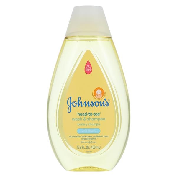 Johnson's Baby Shampoo/Wash No Mr Trs/Hd-2-Toe Dsp Unsx Hypallrgn 13.6ozBt
