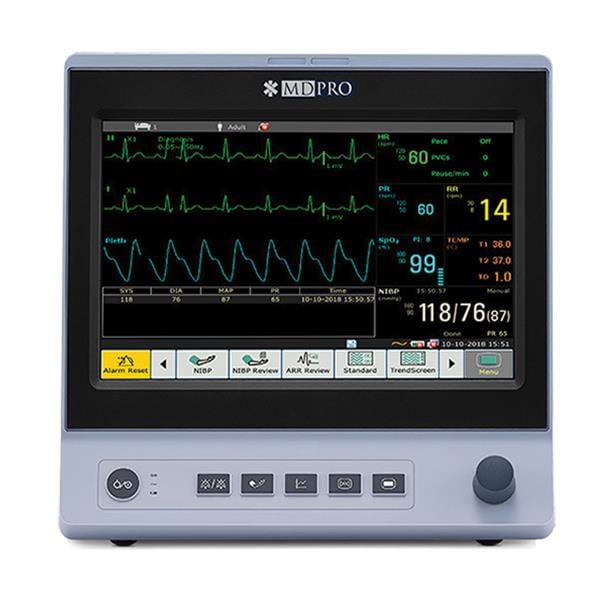 MDPro 5500 by MTMC Patient Monitor Ea
