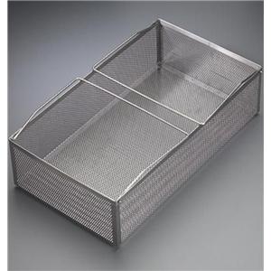 Cleaning Basket 12x21x5" Stainless Steel Non-Sterile Reusable Ea