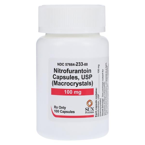 Nitrofurantoin Macro Capsules 100mg Bottle 100/Bt