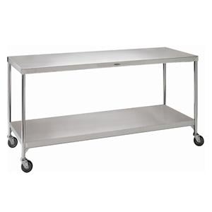 Central Supply Table 36x84x34" 4" Casters