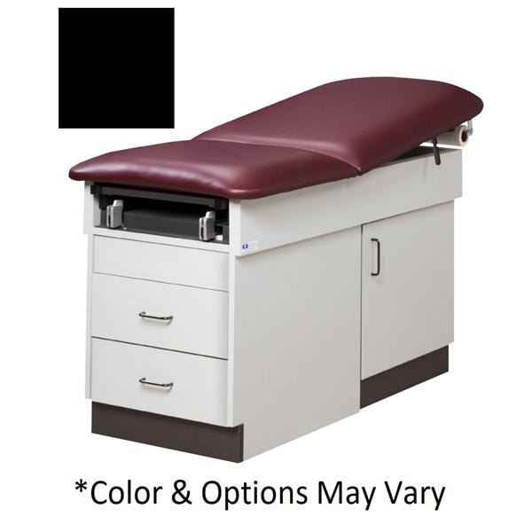 Family Practice Treatment Table Gray/Black 400lb Capacity