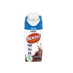 Boost Plus Nutrition Drink Rich Chocolate 8oz Carton 24/Ca