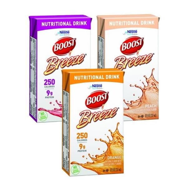 Boost Breeze Nutrition Beverage Variety 8oz Carton 24/Ca