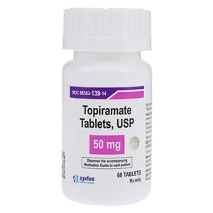Topiramate Tablets 50mg Bottle 60/Bt
