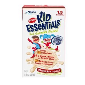 Boost Kid Essentials Pediatric Nutritional Drink Strawberry 8oz Carton 24/Ca